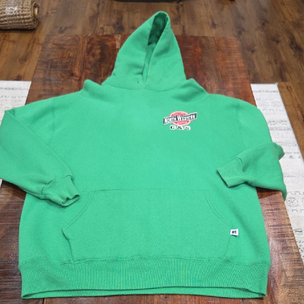 Green Northwestern Chicago Systems Work Hoodie Size XXl